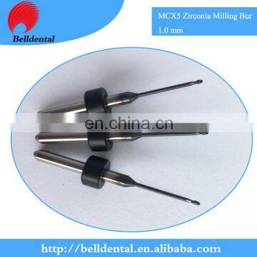 CAD CAM System DLC Coating Dental Zirconia Milling Burs for Sirona MCX5