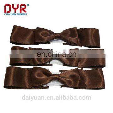 Satin ribbon bow chocolate gift packing