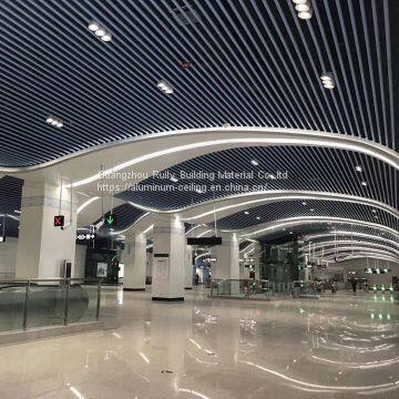 Metro Station Aluminum Tube Ceiling/Aluminum Ceiling for Matro Station/Aluminum Linear Ceiling photo-5