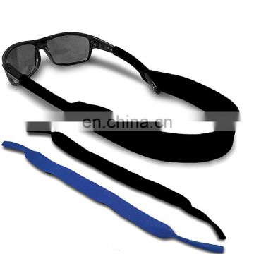 Swimming and gym use custom printed adjustable sunglasses neck strap