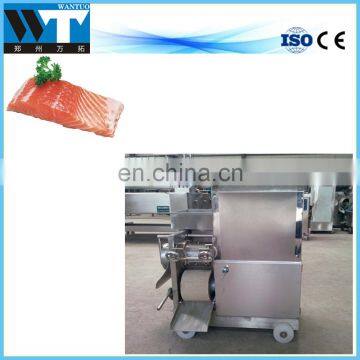 Automatic fish flesh separator chicken bone removing machine for sale