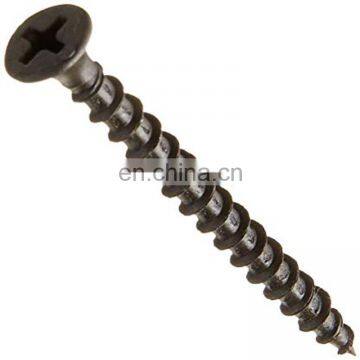 Carbon Steel Self Tapping Wood Black Phosphate Drywall Screw