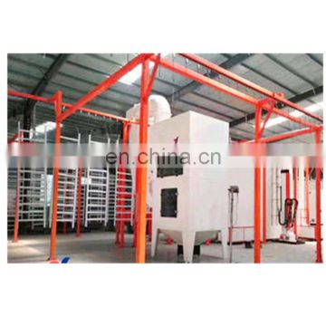 Automatic powder coating booth for aluminium profiles 1.5