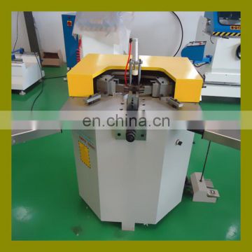 (0086 15215319839) Single Head Hydraulic Aluminum Window Corner Crimping Machine / Aluminum Door Fabrication Machine