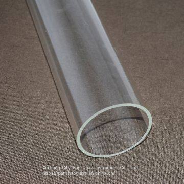 High-temperature Transparent Large Diameter Quartz Glass Tube photo-4
