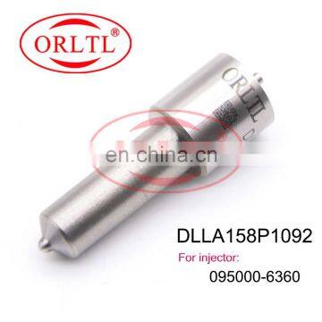 ORLTL Injector Nozzle DLLA 158P1092 (0934008440) Auto Parts Nozzle DLLA 158P 1092, DLLA 158 P1092 For 8976097882 8-97609788-3