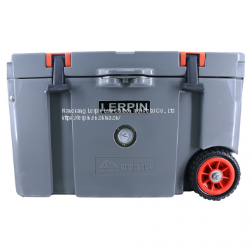 Good Quality New Design Rotomolded Cooler Box With Wheel photo-2