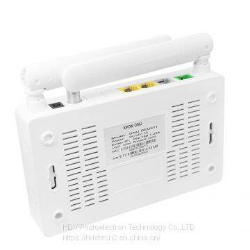 Single Fiber 1GE+1FE+WIFI+CATV Router XPON/GPON/EPON ONU photo-4