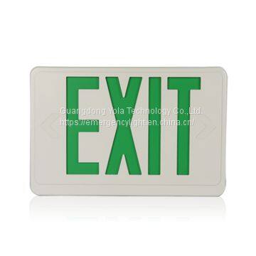 Green red emergency  exit sign lights waterproof factory direct sales