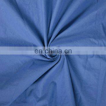 Hot selling 228T full dull nylon waterproof crinkle taslan jacket fabric