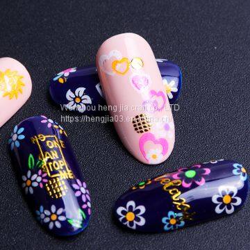 New Glow In The Dark Butterfly Petals Set Stylish Party Nail Applique Charm With Durable Light Fluorescent Nail Sticker photo-4