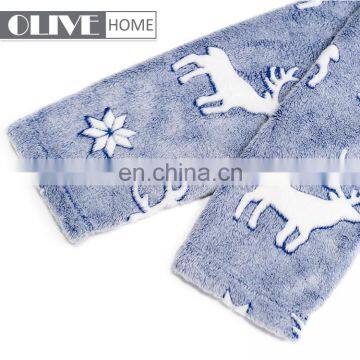 Wholesale Price Elk Offset Printing 100 Cotton Terry Super Soft Fleece Bathrobe photo-5