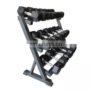 High quality with good price gym fitness equipment 3 layers dumbbell rack BW4018