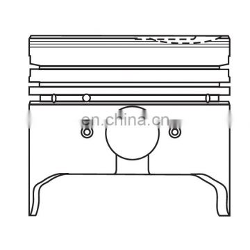 Engine piston kit CL Piston 3 Cyl Bore Dia. 76.00mm 993CC Ring 13011-87717 1310187725 13101-87727 13102-87712 13101-87725