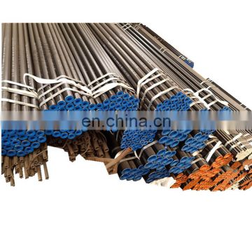 Schedule 40 SMLS iron steel pipe price gas and oil transport seamless carbon steel pipes