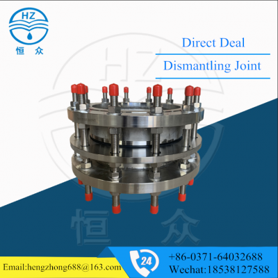 Stainless steel 304/316 double flange metal expansion joint/dismantling joint