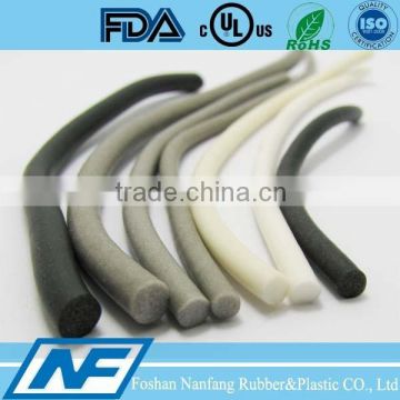 28 years factory silicone foam soft rubber cord 4mm