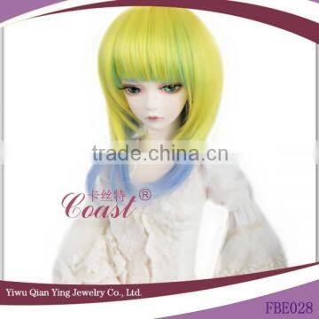 nice straight synthetic American Girl toy Doll Wig