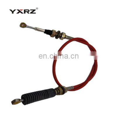 Hot sale three wheeler control cable parts red color outer casing CG200 motorcycle tricycle clutch cable