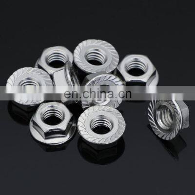 Stainless Steel 316 Flange Screw Nut Hardware Fastener Nuts Shanghai