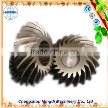 portable boring machine Helical Spiral Bevel Gear Transmission Parts for towing truck