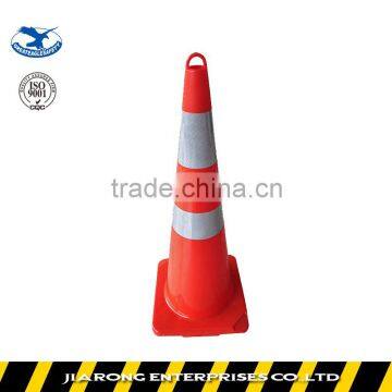 High quality height 93cm Soft Flexible PVC plastic traffic cone TC102