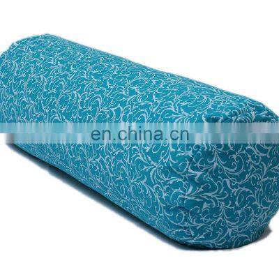 2021 Top Sale Removable Outer Cover Cotton Canvas Custom Made Yoga Bolster Pillow Buy at Cheap Price