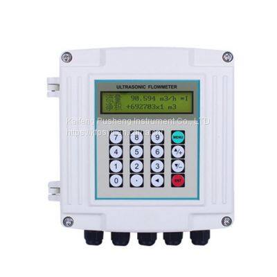 Dn15-6000 Wall Mounted Ultrasonic Flowmeter/ultrasonic Heat Meter/digital Display Kaifeng Pusheng Supply