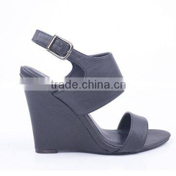 Fancy Woman Cheap Wedge Shoes Summer Buckle Ankle Sandals 2016 photo-2