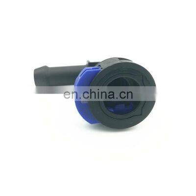 OEM Original Factory Supplier Nipple Barb Fuel Hose Fittings 9.89 Fuel Quick Connector 90 degrees Hose  ID8.5mm  Hose  ID8mm