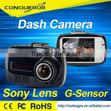 GPS FULL HD Car video recorder (DVR) mini dash cam G-9608 with GPS locator