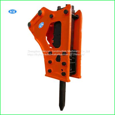 Q235B Steel 18t Hydraulic Demolition Hammer 135mm Chisels Hydraulic Rock Breaker