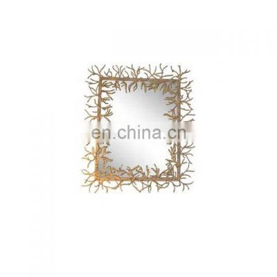 Square fancy luxury mirror