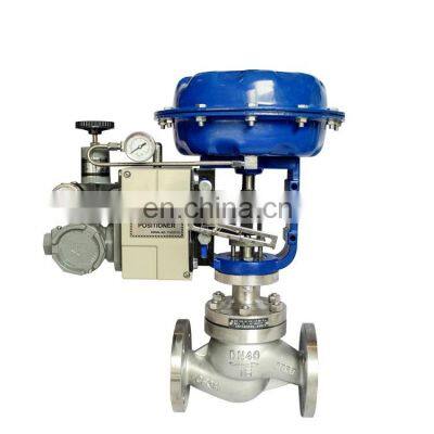 Stainless Steel Flanged Pneumatic Diaphragm Sleeve Type Control Valve