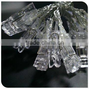 2015 New Design Spring Clip Led Battery Powerd Light ,christmas Light,party Decorate photo-2