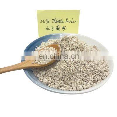 Natural Milk Thistle Powder P.E Milk Thistle Seed Extract Silymarin Powder