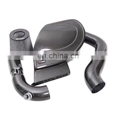 Supplier Good Quality Lower Price Sales Promotion Carbon Components Car Cold Intake Modification Pipe Kit Fit VW Golf6 R EA113 photo-3