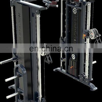 Commercial Gym Fitness Equipment Cable Crossover Multi Function Smith Machine