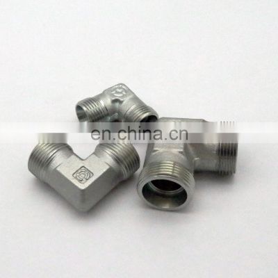 304 316 carbon steel Ss 90 Degree Elbow Unf Thread O-Ring Hydraulic Adapter M- to M- Thread Fitting