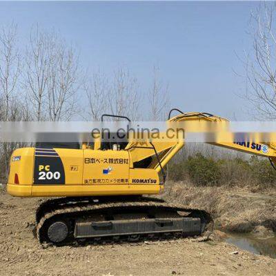 Japan komatsu pc200-8 used excavator , Second hand original komatsu digging machine , Komatsu pc200-7 pc220-8