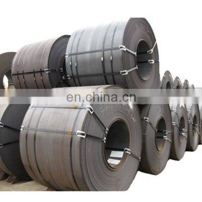 Hot Sale SS400, Q235B, Q345 ms iron black carbon coil metal hot rolled steel coil