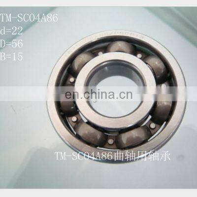 TM-SC04A86 Motorcycle bearing Motor Wheel Hub Ball Bearing TM SC04A86 size 22x56x15mm