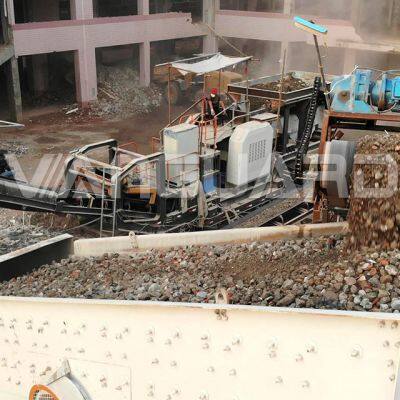 Quarry Granite Limestone Cobble Gold Ore Rock Stone Mobile Jaw Crusher Plant photo-4