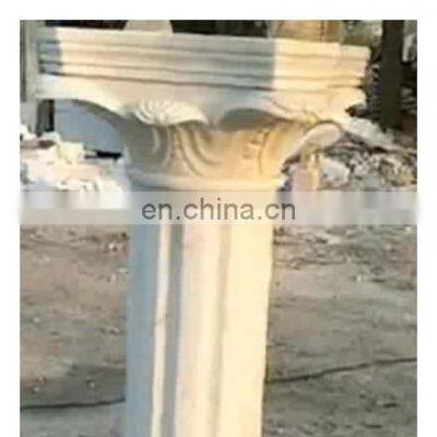 Natrual Marble Roman Column Pedestal