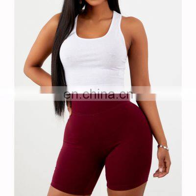 Hot selling women's Workout yoga Classic Custom Biker shorts