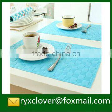 PP/PVC Dining Table Mat Dish Placemat Hotel Meal Mat