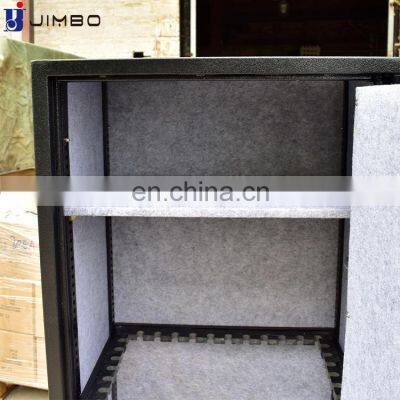 JIMBO High Quality Metal Storage Fingerprint Fireproof Gun Safe Box for Home photo-5