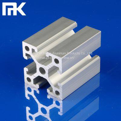 MK-8-4040FL T Slot 4040 Aluminum Profile Powder Coating Industrial Aluminium Use Heavy Profile 8mm Slot Width for CNC Router Factory Price