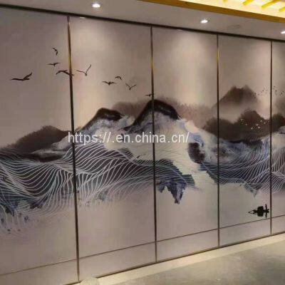 Guangdong Foshan Factory Direct Move Partition Hotel Movable Partition photo-5