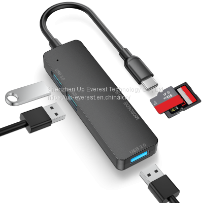 5 In 1 USB HUB USB 3.0*1+USB 2.0*2+micro SD+SD photo-3